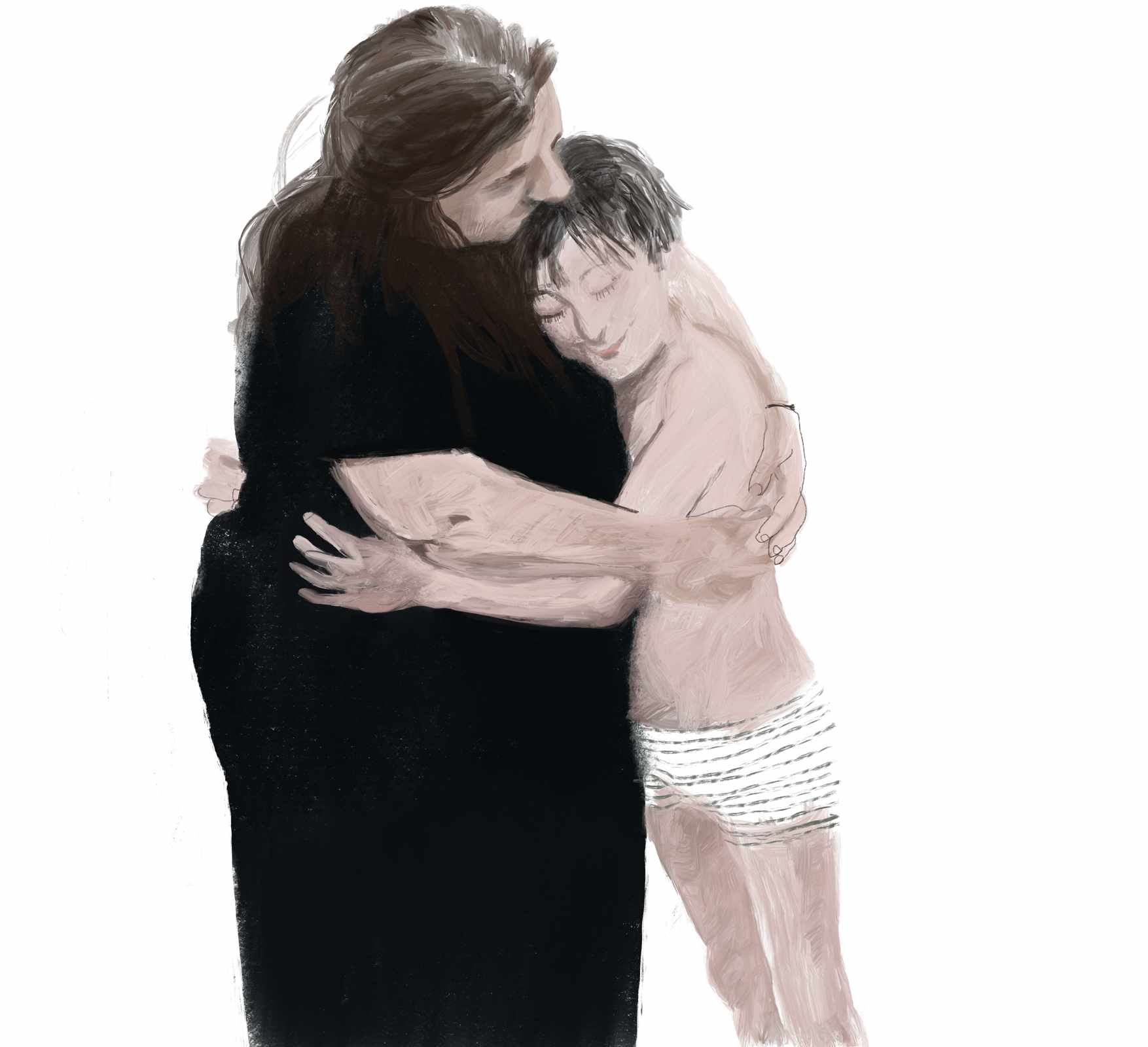 Abrazo de osa