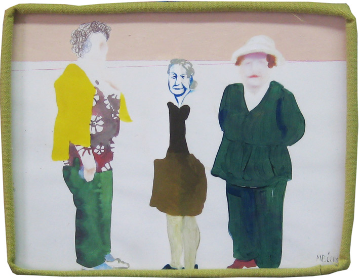 Anna Leonore und zwei Freundinnen